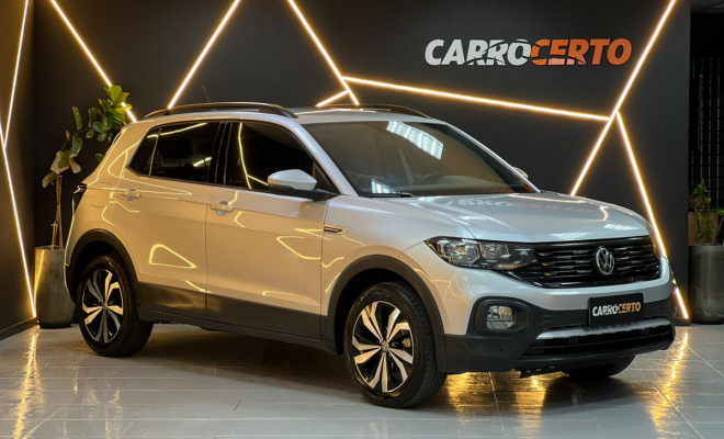 VW - VolksWagen T-Cross Comfor. 200 TSI 1.0  Aut. 2021 Flex