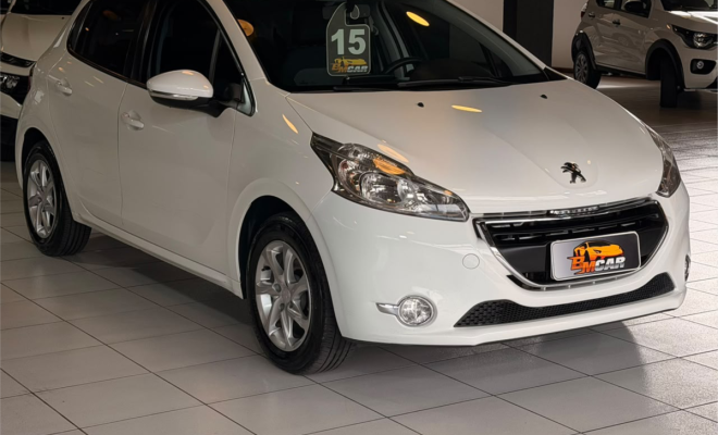 Peugeot 208 Allure 1.5 Flex 8V 5p 2015 Flex