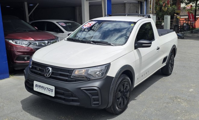 Volkswagen Saveiro Robust 1.6 2025 | Completa | Capota Marítima | Protetor de Caçamba-1