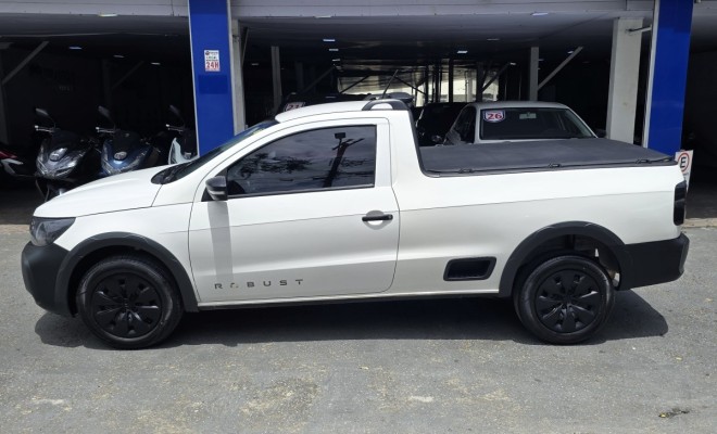 Volkswagen Saveiro Robust 1.6 2025 | Completa | Capota Marítima | Protetor de Caçamba-3