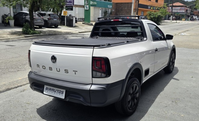 Volkswagen Saveiro Robust 1.6 2025 | Completa | Capota Marítima | Protetor de Caçamba-4