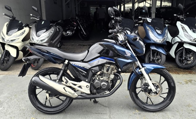 Honda CG 160 Titan 2024 | Flex | Completa | Econômica | Guarujá