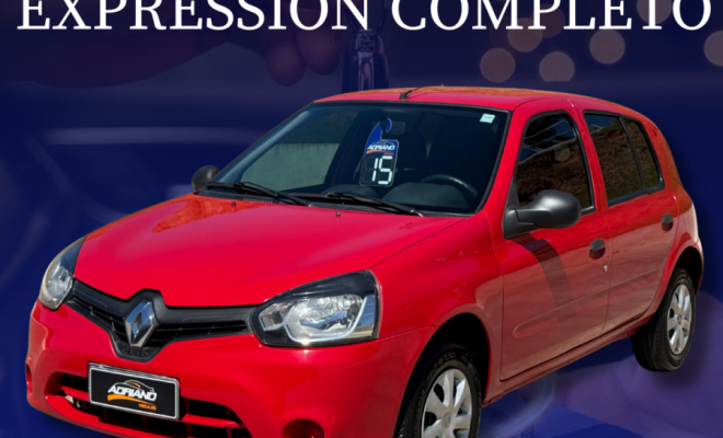 CLIO EXPRESSION 1.0 2015 - O compacto valente e econômico que você procurava!-14