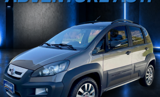 Idea Adventure Dualogic 1.8 2016 – A minivan aventureira, espaçosa e com a exclusividade de ser ÚNICO DONO!