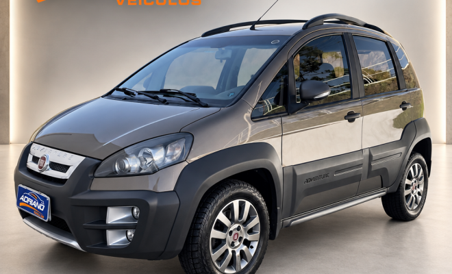 Idea Adventure Dualogic 1.8 2016 – A minivan aventureira, espaçosa e com a exclusividade de ser ÚNICO DONO!